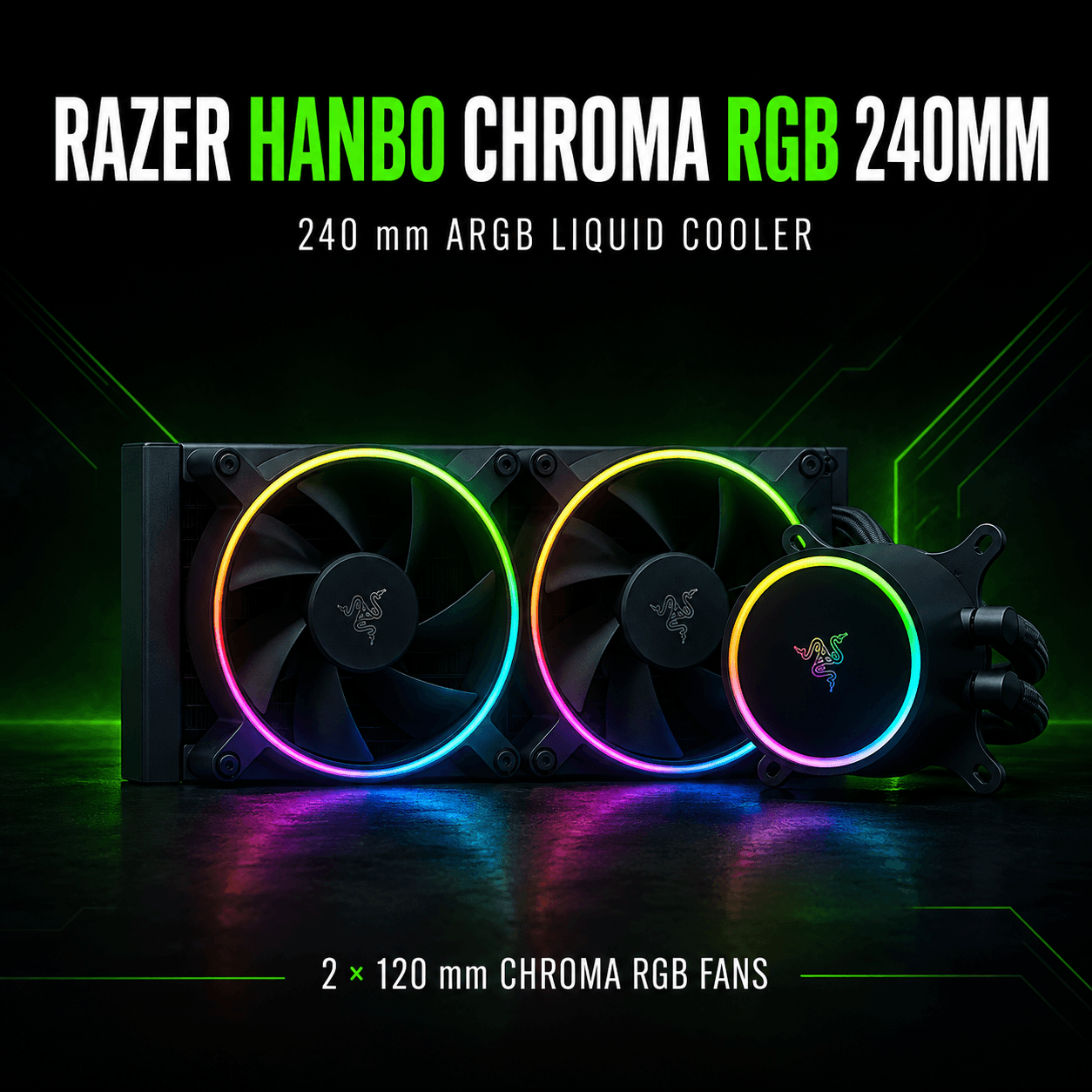 CPU Water Cooling - Razer Hanbo Chroma RGB 240MM